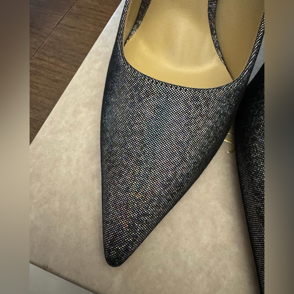 Jimmy Choo Love Metallic 100 Pump - Picture 2 of 6